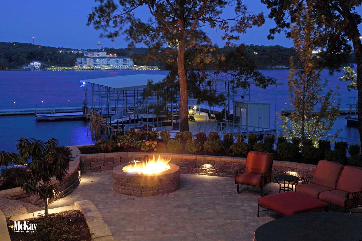 If you're looking to increase the security of your lake home or enhance its unique features and outdoor areas, you'll want to browse this lake home in the Ozarks for inspiration. Click to see more lake home lighting ideas... | McKay Landscape Lighting, Omaha Nebraska If you're looking to increase the security of your lake home or enhance its unique features and outdoor areas, you'll want to browse this lake home in the Ozarks for inspiration. Click to see more lake home lighting ideas... | McKay Landscape Lighting, Omaha Nebraska